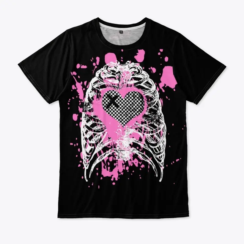 "Emo Ribcage Splatter"