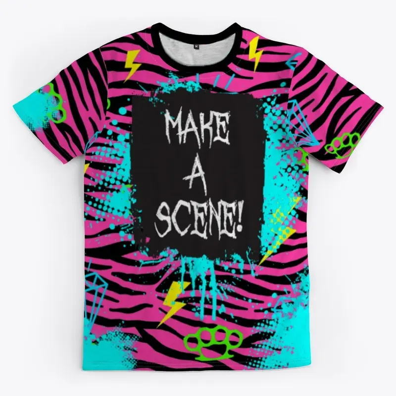 "Make A Scene" Scene Kid Design